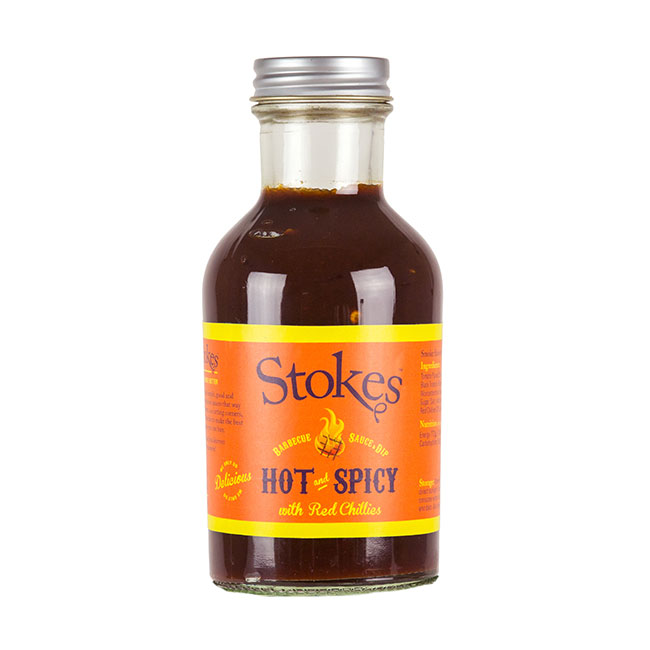 Stokes BBQ Sauce Hot & Spicy 267ml 